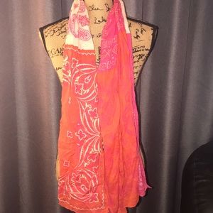 Juicy couture paisley scarf